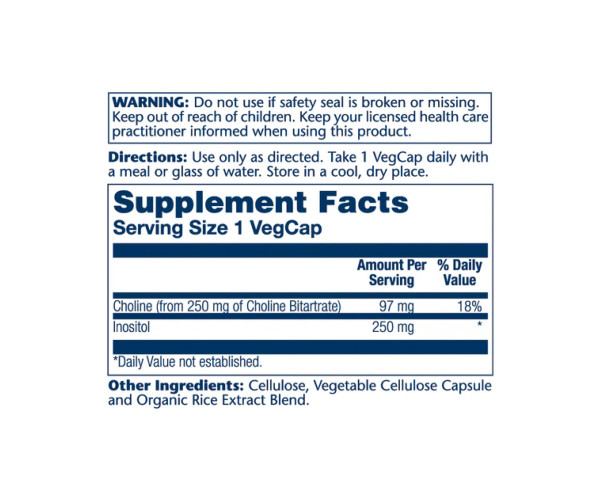 Choline & Inositol - 100 vcaps