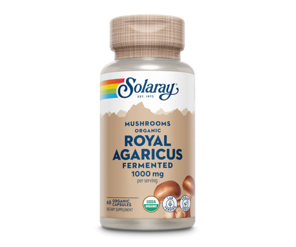 Org Grown Fermented Royal Agaricus 1000mg - 60 caps