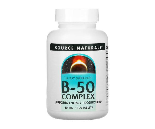 Vitamin B-50 Complex 50mg - 100 tabs