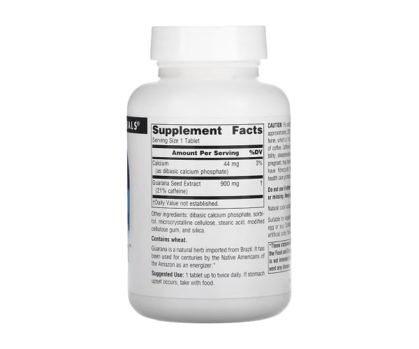 Guarana Energizer™ 900mg - 60 tabs