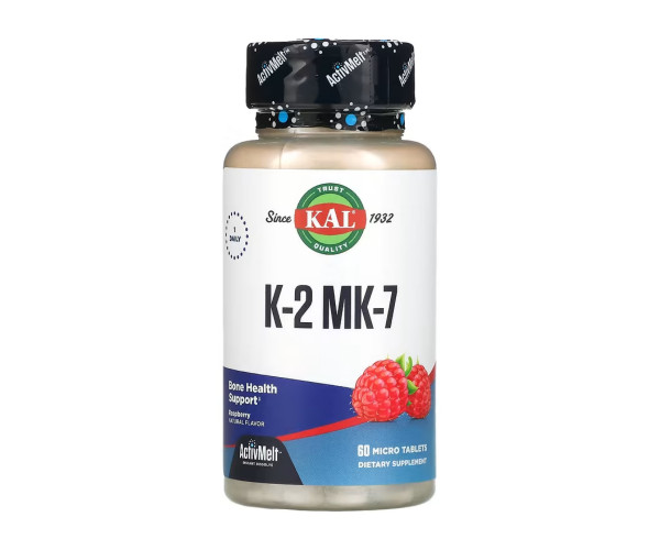 K-2 MK-7 ActivMelt 100 mcg - 60 tabs