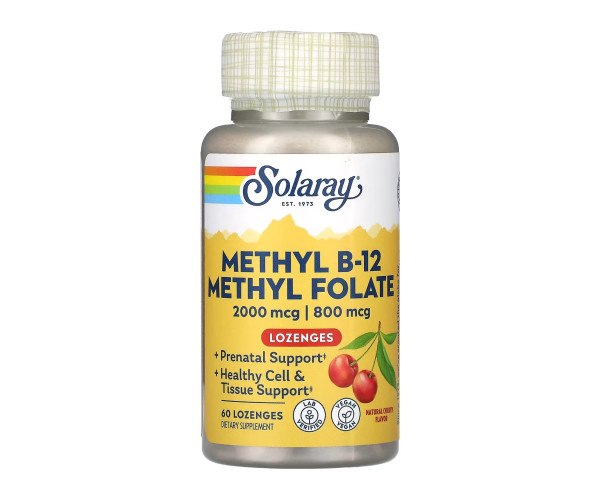 Methyl B-12 & Methyl Folate - 60 caps
