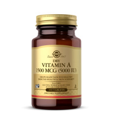 Dry Vitamin A 1500 mcg (5000 IU) - 100 tabs