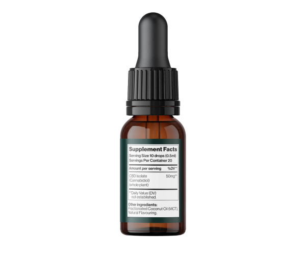 CBD Oil Isolate 1000 mg Strawberry - 10 ml