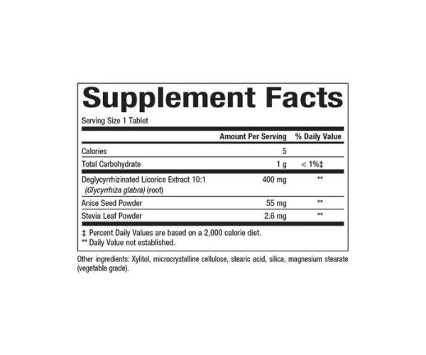 DGL 400mg - 90 tabs