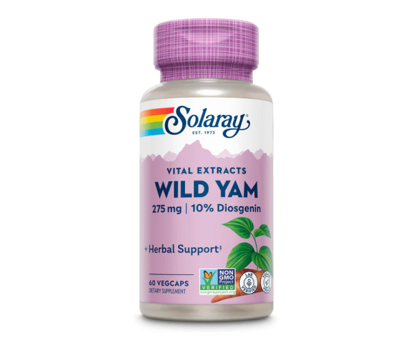 Wild Yam Root Extract 275mg - 60 vcaps
