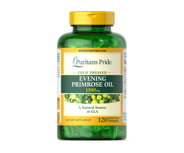Evening Primrose Oil 1300 mg with GLA - 120 softgels
