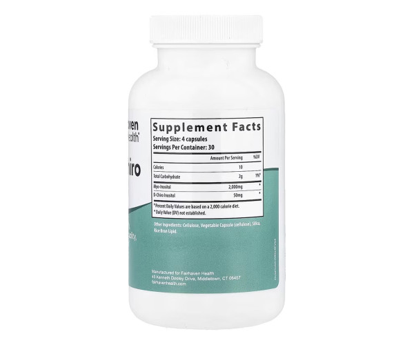 Myo + D-Chiro Inositol - 120 caps