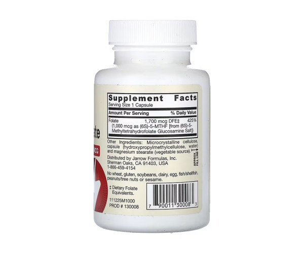 Methyl Folate 1000 mcg - 100 vcaps