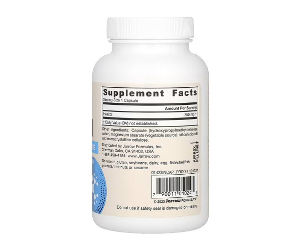 Inositol 750mg - 100 vcaps