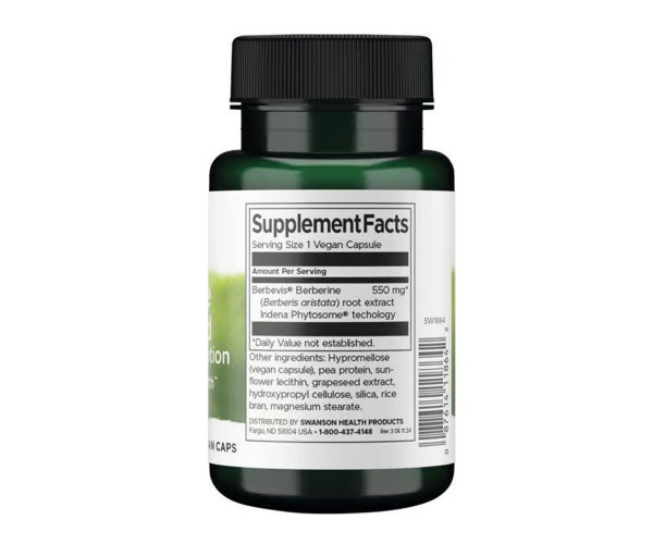 Berberine Advanced Enhanced Absorption - 30 vcaps
