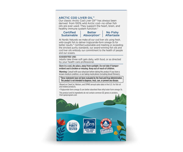 Arctic Cod Liver Oil - 90 softgels