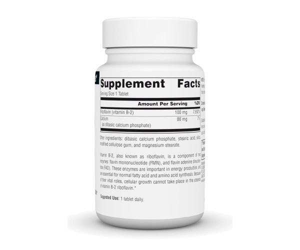 Vitamin B-2 100 mg - 100 tabs