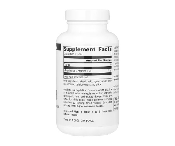 L-Arginine 1000 mg - 100 tabs