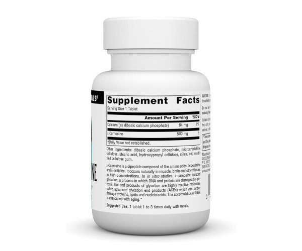 L-Carnosine 500 mg - 30 tabs