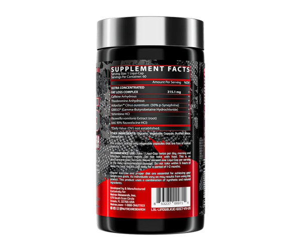 Lipo-6 Black UC - 60 liquid caps