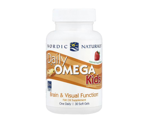 Daily Omega Kids - 30 softgels Natural Fruit
