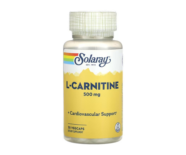L-Carnitine Free Form 500mg - 30 vcaps