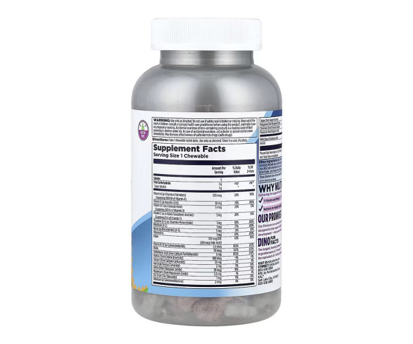 MultiSaurus - 180 chewables Berry Grape Orange