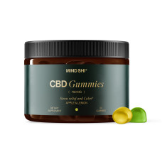 CBD Gummies Full Spectrum 750 mg Apple & Lemon - 30 gummies (10+2 в подарунок!)