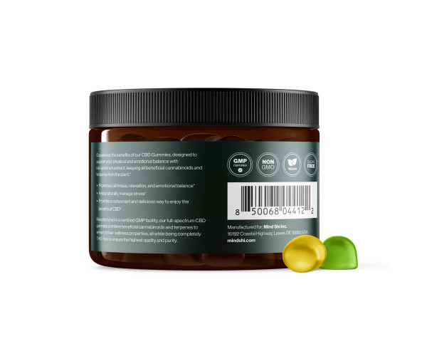 CBD Gummies Full Spectrum 750 mg Apple & Lemon - 30 gummies (10+2 в подарунок!)
