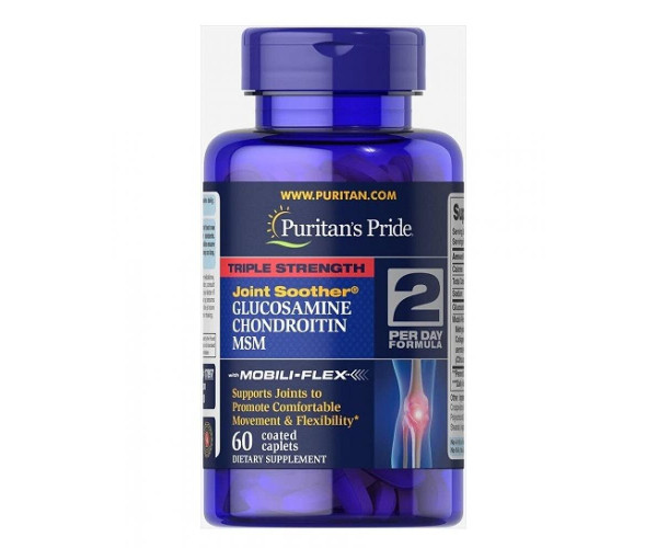 Glucosamine Chondroitin MSM Triple Strength - 60 caplets