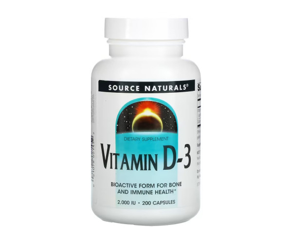 Vitamin D-3 2000 IU - 200 caps