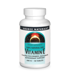 Vitamin E 400 IU D-Alpha Tocopherol - 50 tabs