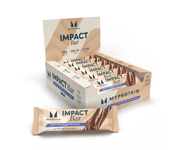 Impact Bar - 12x64g Dark Chocolate Sea Salt