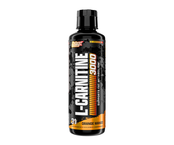 Liquid L-Carnitine 3000 - 480ml Orange Mango