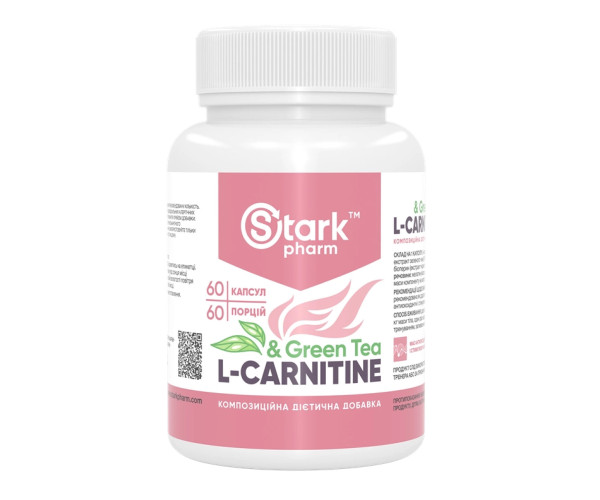 Stark L-Carnitine/Green Tea Extract 600mg - 60caps