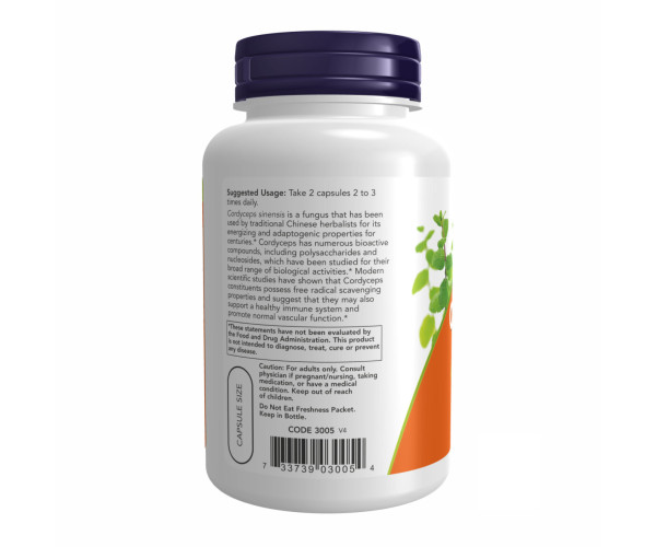 Cordyceps 750 mg - 90 vcaps