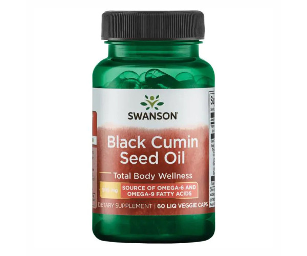Black Cumin Seed Oil 500 mg - 60 Liq Vegcap