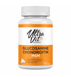 Ultravit Glucosamine Chondroitin MSM - 90 tabs