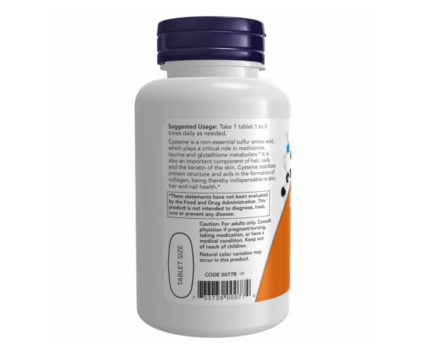 Cysteine 500mg - 100 tabs
