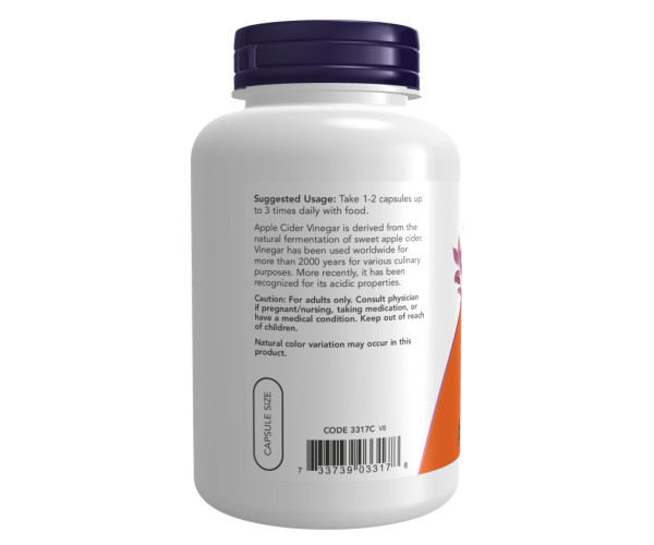 Apple Cider Vinegar 450 mg - 180 vcaps
