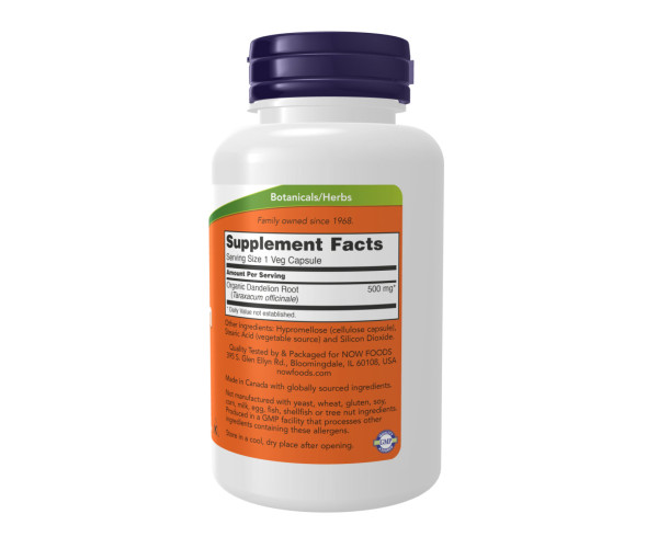 Dandelion Root 500 mg - 100 vcaps