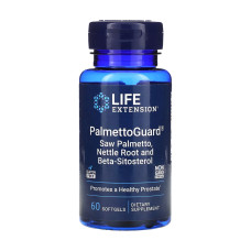 PalmettoGuard® Saw Palmetto/Nettle Root Formula with Beta-Sitosterol - 60 softgels