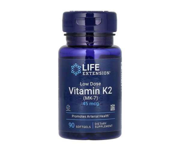 Low Dose Vitamin K2 45 mcg - 90 softgels