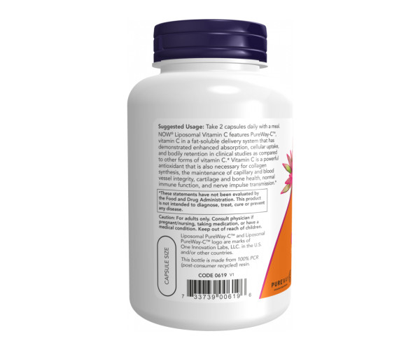 Liposomal Vitamin C - 120 vcaps