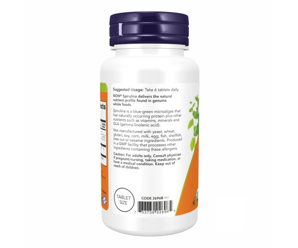 Spirulina 500 mg - 100 tabs