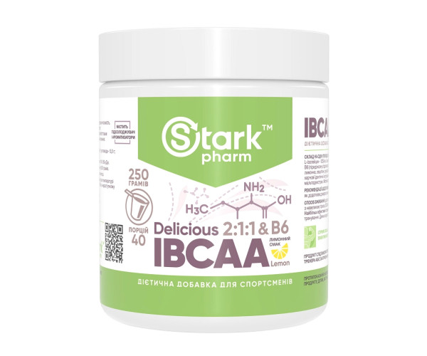 Stark IBCAA 2-1-1/Vit B6 - 250g Lemon