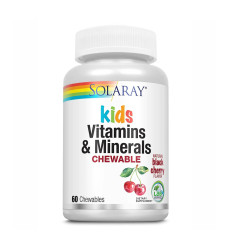 Kids Vitamins & Minerals - 60 chewables Black Cherry