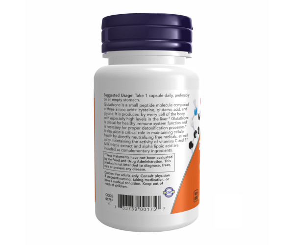 Glutathione 500mg - 30 vcaps