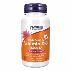 VIT D-3 1000 IU - 360 sgels
