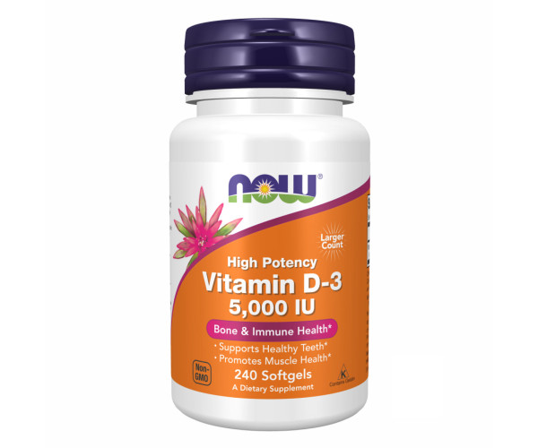 VIT D-3 5000 IU - 240 sgels