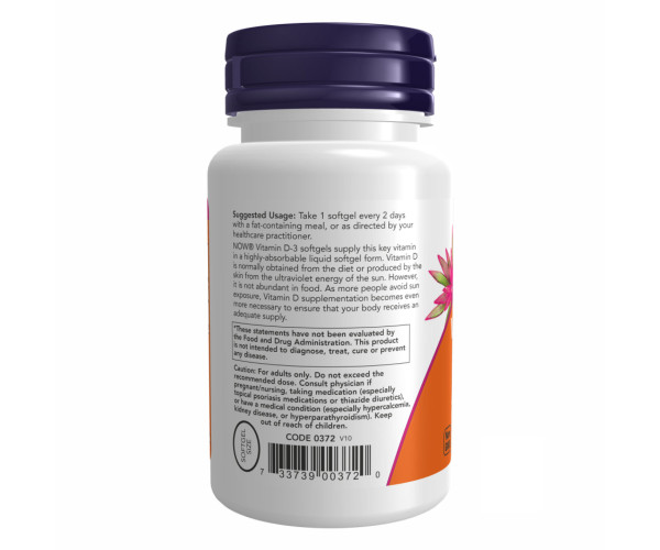 VIT D-3 5000 IU - 240 sgels