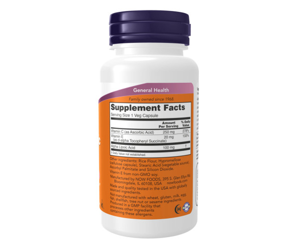 Alpha Lipoic Acid 100mg - 120 vcaps