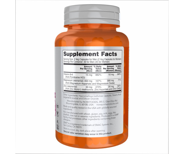 ZMA(R) - 90 vcaps