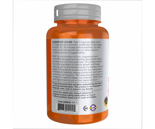 ZMA(R) - 90 vcaps